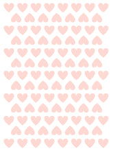 MINIMA - Stickers muraux - 98 coeurs